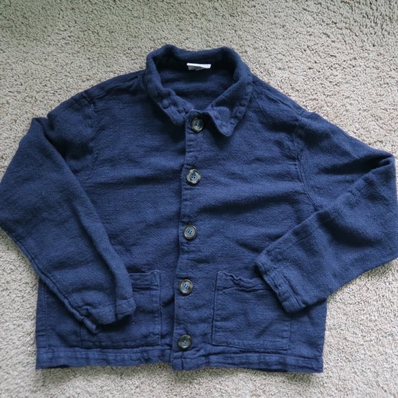 CP Shades Other - CP Shades Kid's Blue Rayon and Linen Jacket